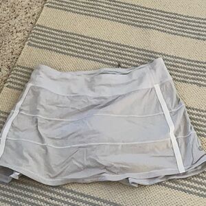 Women's Gray Athletic Skort